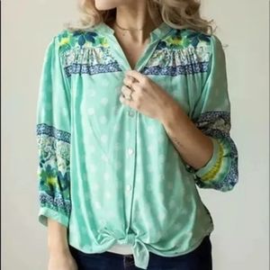Fig and Flower Blouse